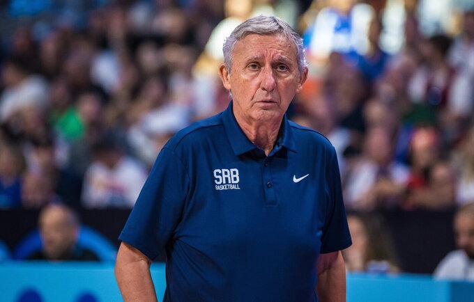 S.Pešičius apžvelgė Serbijos pasitraukimą iš čempionato (FIBA nuotr.)