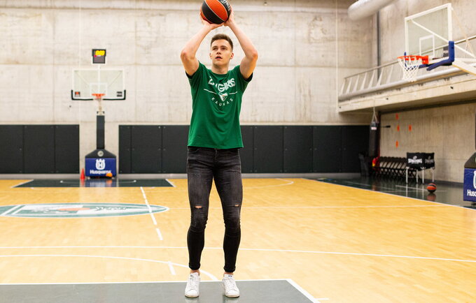 M.Blaževičius keliasi į Kauną (www.zalgiris.lt nuotr.)