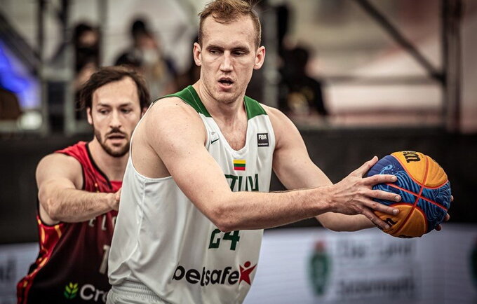A.Pukelis gins rinktinės garbę (FIBA nuotr.)
