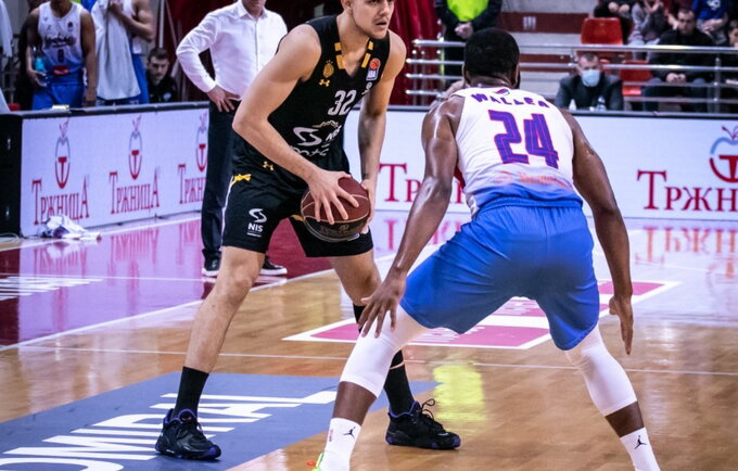 U.Trifunovičius pelnė lemiamus taškus