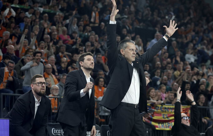P.Martinezas tapo metų treneriu (Miguel Ángel Polo/Valencia Basket)