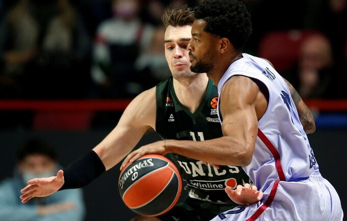 C.Higginsas praleis mačą su Miuncheno ekipa (Euroleague.net)