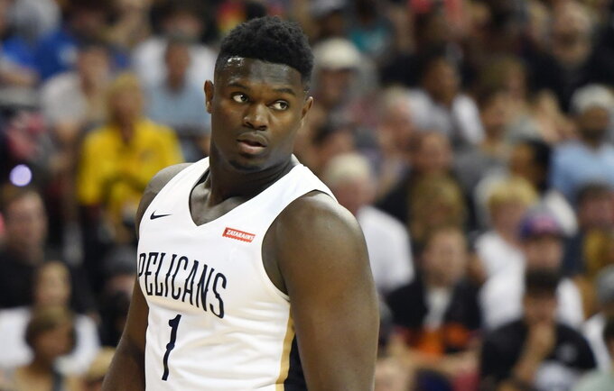 Z.Williamsonas taps „Jordan Brand“ veidu (Scanpix nuotr.)