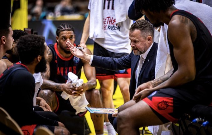 G.Žibėnas džiaugėsi pergale (FIBA Europe nuotr.)