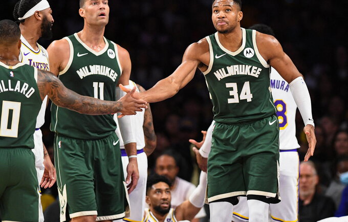 G.Antetokounmpo pratęsė kontraktą (Scanpix nuotr.)