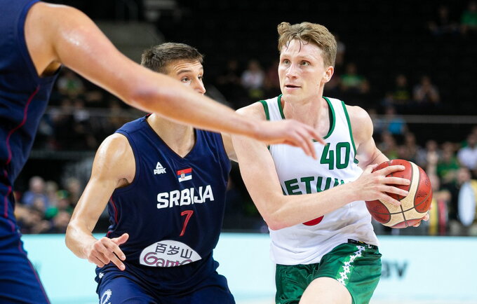 M.Grigonis pelnė 17 taškų (BNS nuotr.)
