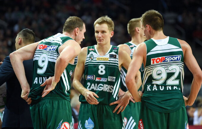 „Žalgiris“ per 11 LKL rungtynių vidutiniškai praleidžia po 66,2 taško ir tai yra absoliučiai geriausias rezultatas lygoje (Fotodiena.lt)