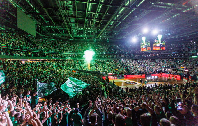 „Žalgirio“ arena vėl bus sausakimša (BNS nuotr.)