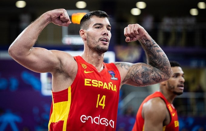 W.Hernangomezas yra didžiausia ispanų jėga (FIBA nuotr.)