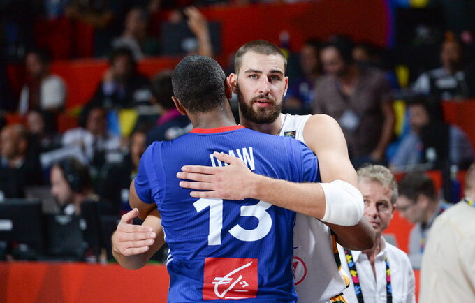 B.Diaw džiaugėsi komandos pasiektu tikslu (Fotodiena.lt)