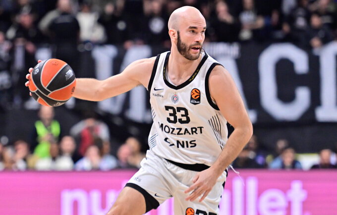 N.Calathes sužaidė sezono mačą (Scanpix nuotr.)