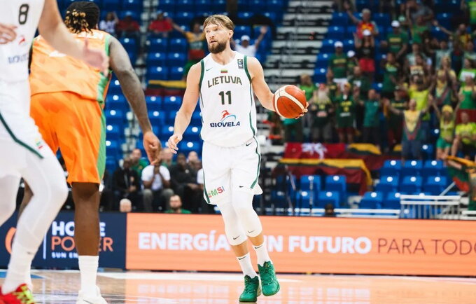 D.Sabonis apžvelgė antrąją pergalę atrankoje (FIBA nuotr.)