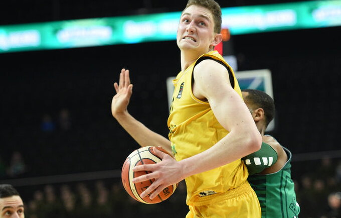 L.Birutis surinko 15 taškų ir atkovojo 17 kamuolių (Fotodiena.lt)