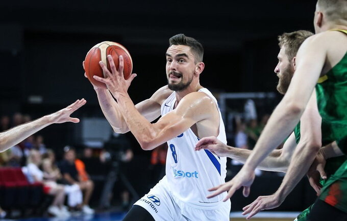 T.Satoransky patyrė čiurnos traumą (FIBA nuotr.)