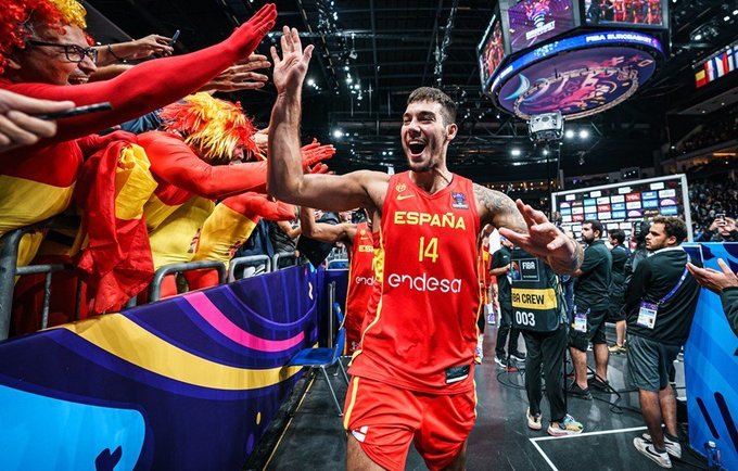 Ispanai šiuos metus prisimins ilgai (FIBA nuotr.)