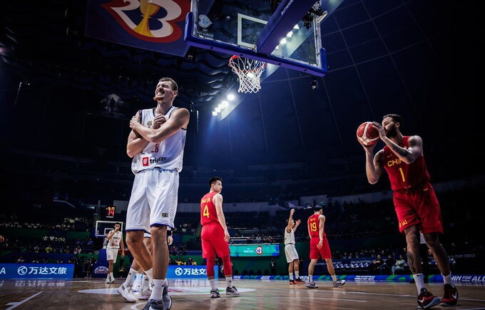 B.Simaničius čempionate nebežais (FIBA nuotr.)
