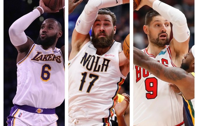 Patyrusiems NBA puolėjams sezonas klostosi skirtingai (Scanpix nuotr.)