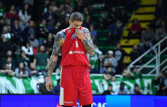 Uteniškiai liūdnai baigė pasirodymą FIBA Europos taurėje (Scanpix nuotr.)