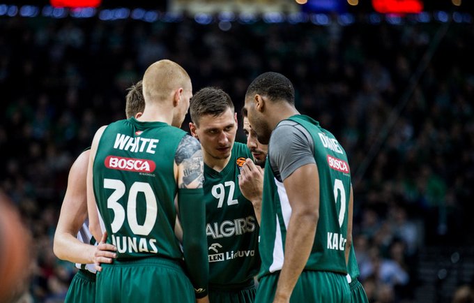 „Žalgiris“ reitinge yra 9-as (BNS nuotr.)