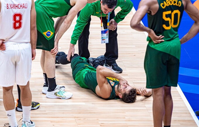 R.Neto čempionate nebežais (FIBA nuotr.)