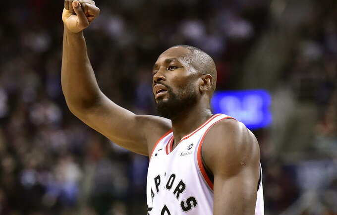 NBA čempionas S.Ibaka nepadės ispanams (Scanpix nuotr.)