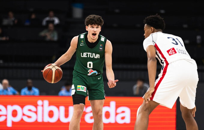 K.Sabeckas buvo rezultatyviausias tarp lietuvių (FIBA nuotr.)