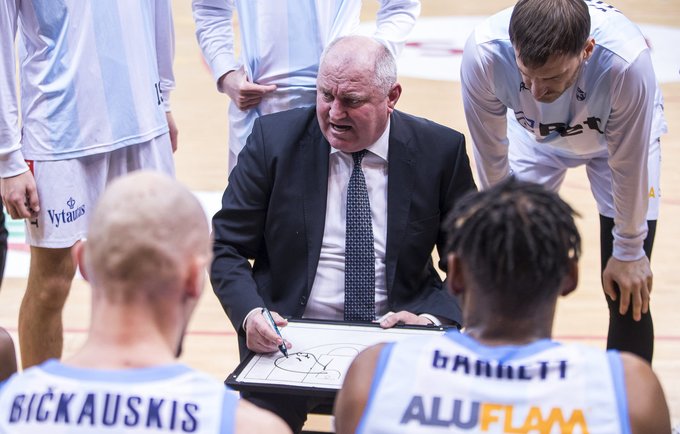 V.Šeškus pratęs verstis siauresniu žaidėjų ratu (LKL nuotr.)