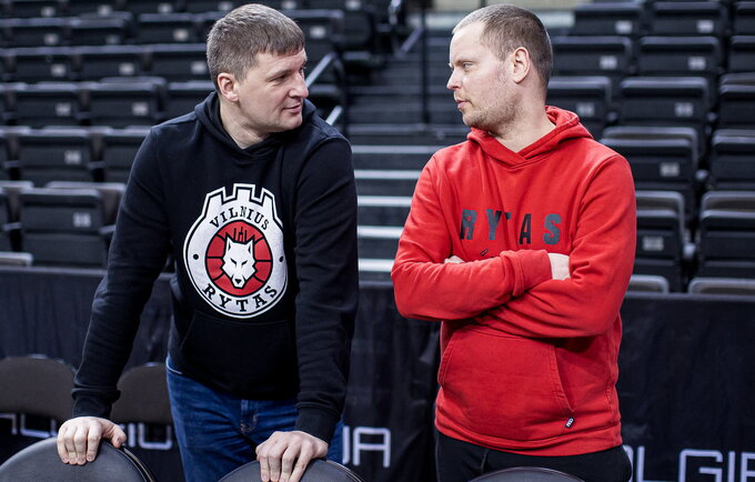 A.Jomantas patvirtino komplektacijos pabaigą („Betsafe-LKL“ nuotr.)