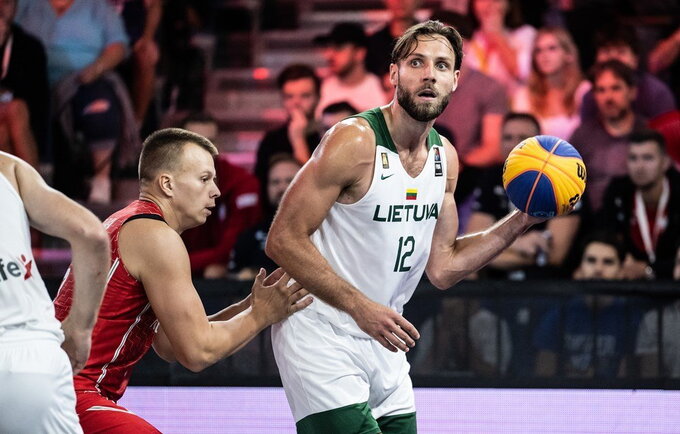 D.Tarvydas grįžta į LKL kovas (FIBA Europe nuotr.)