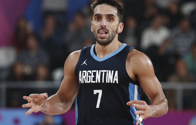 F.Campazzo susižeidė čiurną (Scanpix nuotr.)