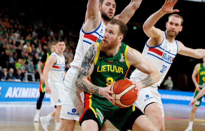 I.Brazdeikis uždarė rungtynes (BNS nuotr.)