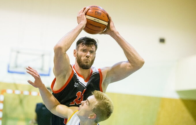 D.Lavrinovičius surinko 30 naudingumo balų (Foto: Saulius Čirba)