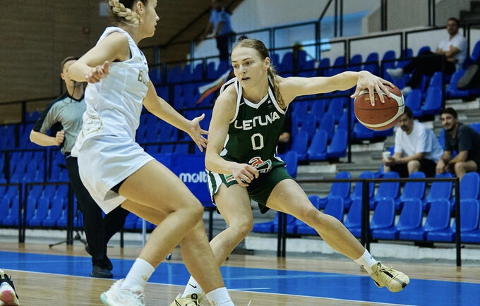 S.Aukštikalnytė sužaidė galingai (FIBA nuotr.)