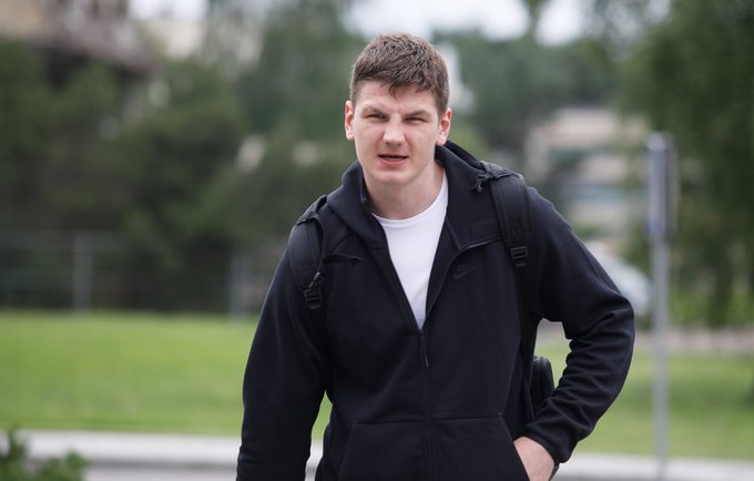 A.Gudaitis vis dar yra Milano ekipos narys (BNS nuotr.)