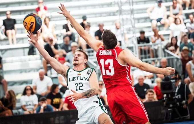 T.Januševičius žaidė nepaisydamas autoritetų (FIBA nuotr.)