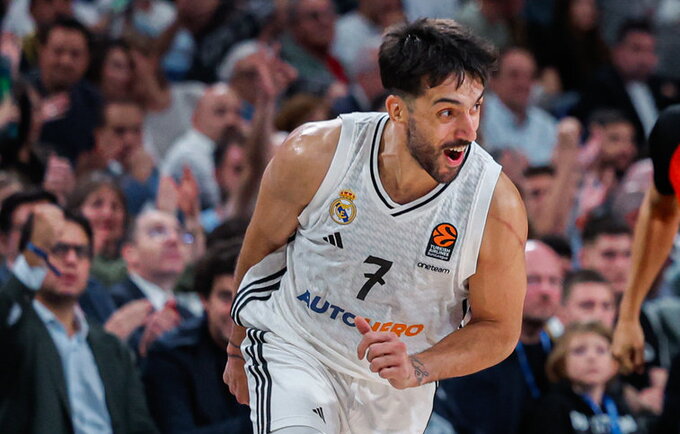 F.Campazzo praleis antradienio mačą