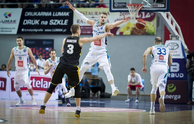 D.Sabeckis išnaudojo pražangų limitą (FIBA Europe nuotr.)