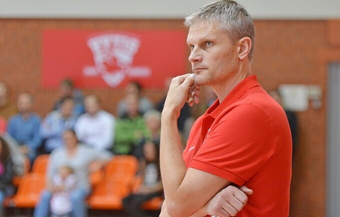 N.Zabarauskas turėjo priekaištų savo komandai (D.Pavalkio nuotr.)