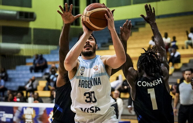 L.Redivo nulėmė mačo baigtį (FIBA nuotr.)