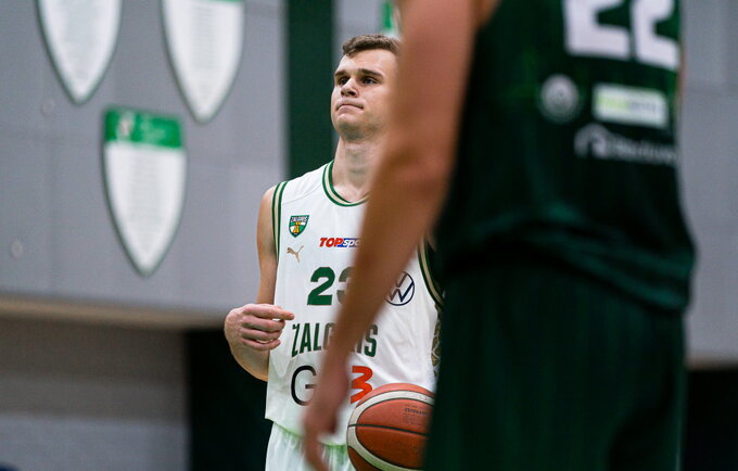 A.Bieliauskas dominavo po krepšiais (Žalgirio nuotr.)