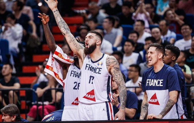 V.Poirier sukūrė dienos momentą (FIBA nuotr.)