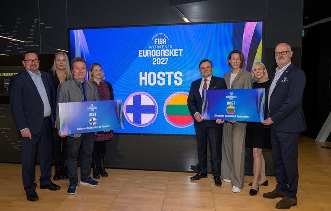 Lietuva ir Suomija surengs Europos čempionatą (FIBA nuotr.)