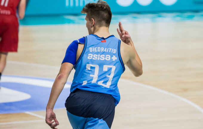 D.Giedraitis aikštėje neišsiskyrė (Scanpix nuotr.)