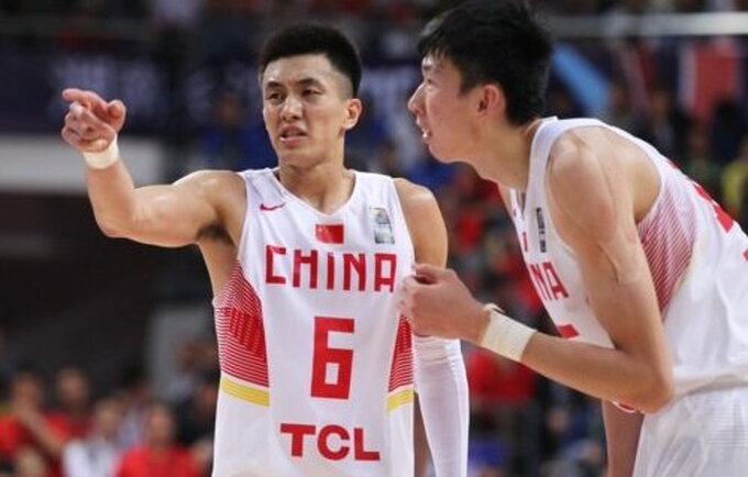 Guo Ailunas pateko į nemalonų incidentą (FIBA nuotr.)