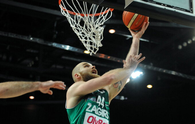 A.Kavaliauskas vis labiau apsipranta LKL čempionų gretose (Fotodiena.lt)