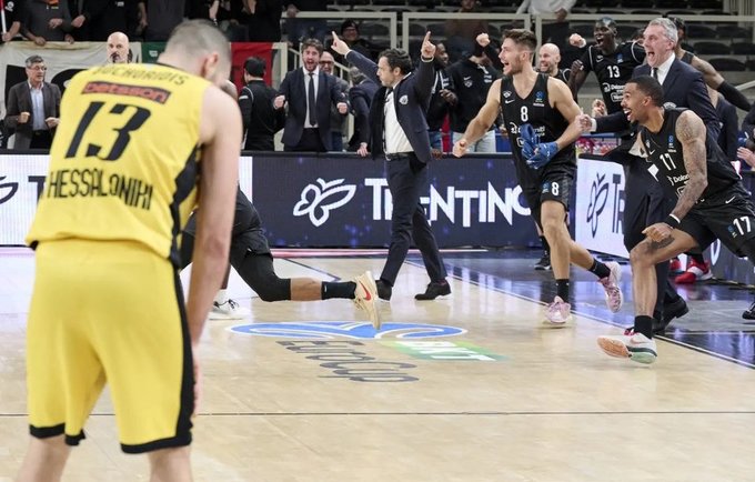 Trento ekipa laimėjo paskutinę sekundę