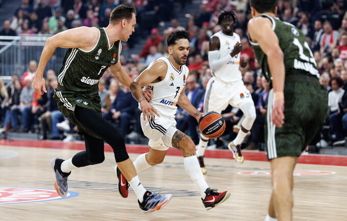 F.Campazzo gali būti suspenduotas (Scanpix nuotr.)
