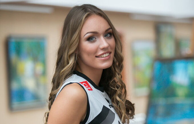 G.Meškonytė atrodė tarsi tikras modelis (G.Bubliausko nuotr.)