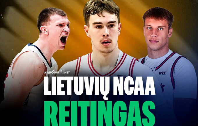 NCAA tobulėja būrys pajėgių lietuvių (Krepsinis.net nuotr.)