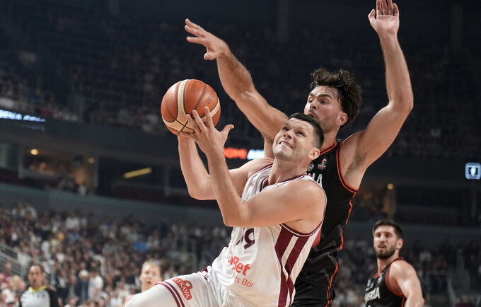 R.Lomažas žaidė rezultatyviai (FIBA nuotr.)